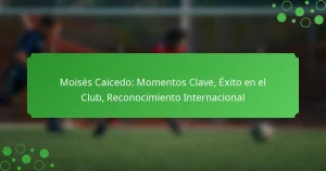Moisés Caicedo: Momentos Clave, Éxito en el Club, Reconocimiento Internacional